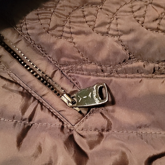 Lightweight Embroidered Quilted Belted Jacket - Picture 2 of 9